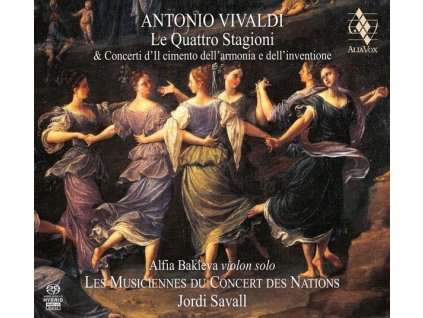 Antonio Vivaldi (1678-1741) - Concerti op.8 Nr.1-4 "4 Jahreszeiten" (Version mit Sonetten & Version ohne Sonette) (SACD)