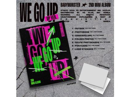 Babymonster - We Go Up (Photobook Up Version) (CD)
