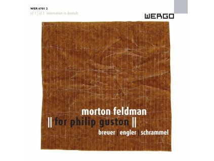 Morton Feldman (1926-1987) - Trio For Philip Guston für Flöte,Klavier & Percussion (CD)