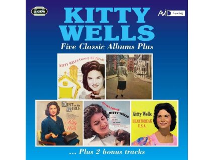 Kitty Wells - Five Classic Albums Plus (CD)