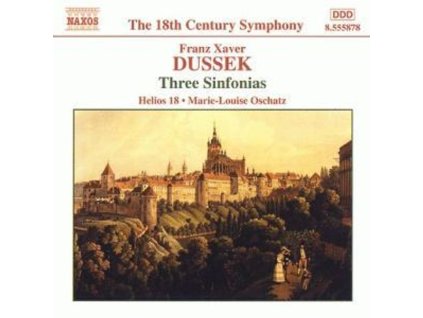 Frantisek Xaver Dussek (1731-1799) - Symphonien in G,Es,F (Altner G2,Es3,F4) (CD)