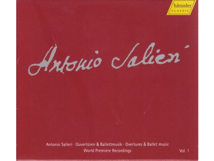 Antonio Salieri (1750-1825) - Ouvertüren & Ballettmusik (CD)