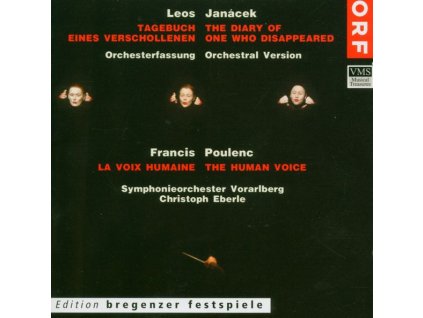 Leos Janacek (1854-1928) - Tagebuch eines Verschollenen (Orchesterfassung/in deutscher Sprache) (CD)