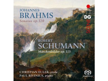 Johannes Brahms (1833-1897) - Sonaten für Viola & Klavier op.120 Nr.1 & 2 (SACD)