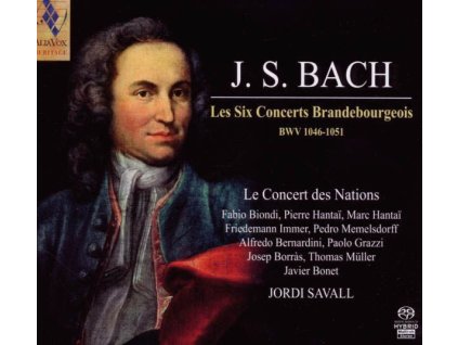 Johann Sebastian Bach (1685-1750) - Brandenburgische Konzerte Nr.1-6 (SACD)