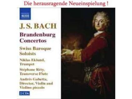 Johann Sebastian Bach (1685-1750) - Brandenburgische Konzerte Nr.1-6 (CD)