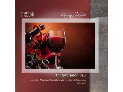 Ronny Matthes - Hintergrundmusik,Vol.13 - Gemafreie Klaviermusik (CD)