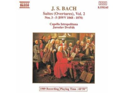 Johann Sebastian Bach (1685-1750) - Orchestersuiten Nr.3 & 4 (CD)