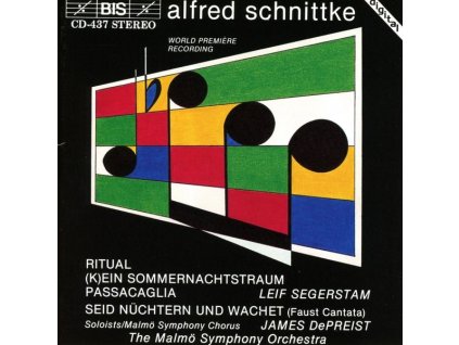 Alfred Schnittke (1934-1998) - Faust-Kantate "Seid nüchtern und wachet (CD)
