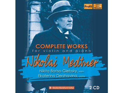 Nikolai Medtner (1880-1951) - Sämtliche Werke für Violine & Klavier (CD)