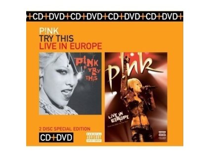 P!nk - Try This + DVD "P!NK Live in Europe (CD)