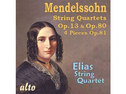 Felix Mendelssohn Bartholdy (1809-1847) - Streichquartette Nr.2 & 6 (opp.13 & 80) (CD)