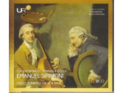 Emanuel Siprutini (1730-1790) - Cellosonaten op.6 Nr.1-6 & op.7 Nr.1-6 (CD)
