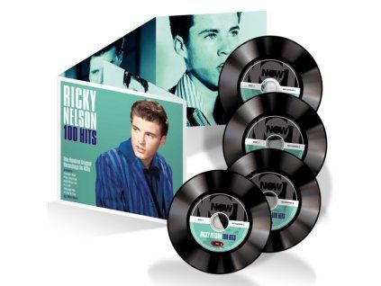 3843518 ricky nelson 100 hits 4 cd cd