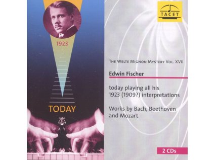 Welte-Mignon Mystery Vol.17 - Edwin Fischer (CD)