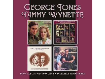 George Jones (1931-2013) - We Go Together / Let's Build A World / Together Again / We Love To Sing About Jesus (CD)