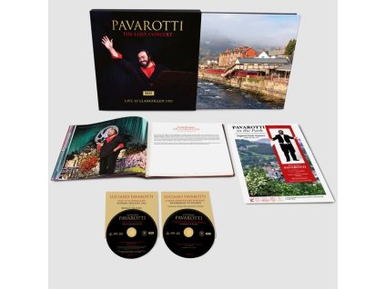Luciano Pavarotti - The Lost Concert (Live at Llangollen 1995 / Deluxe SACD-Edition in 100-seitigem Buch in LP-Format) (SACD)