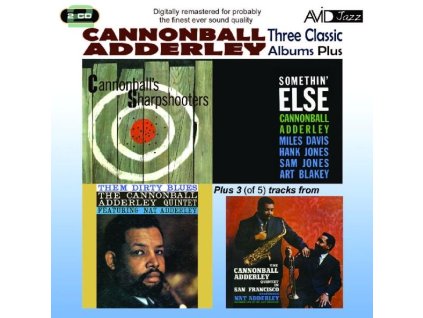 Cannonball Adderley (1928-1975) - Three Classic Albums Plus (CD)