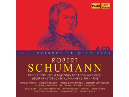 Robert Schumann (1810-1856) - Lieder on Record & Legendary Lied-Cycle Recordings (CD)