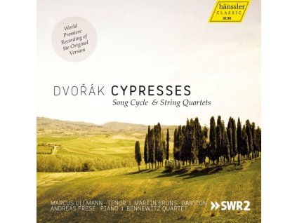 Antonin Dvorak (1841-1904) - Zypressen (Originalversion als Liederzyklus) (CD)