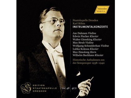 Karl Böhm dirigiert die Staatskapelle Dresden - Instrumentalkonzerte (CD)