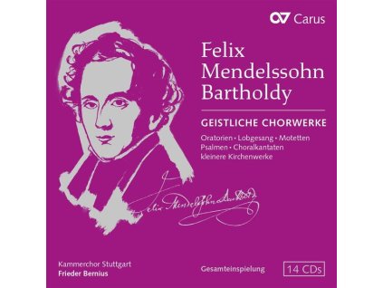 Felix Mendelssohn Bartholdy (1809-1847) - Das Geistliche Chorwerk (CD)