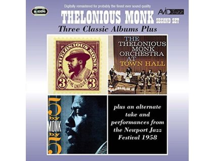 Thelonious Monk (1917-1982) - The Unique Thelonius Monk / At Town Hall / 5 By Monk By 5 (Three Classic Albums Plus( (2nd Set) (CD)