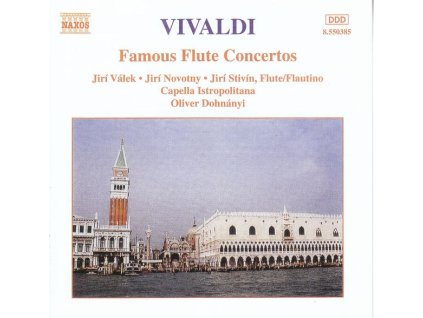 Antonio Vivaldi (1678-1741) - Flötenkonzerte RV 108,434,443-445,533 (CD)