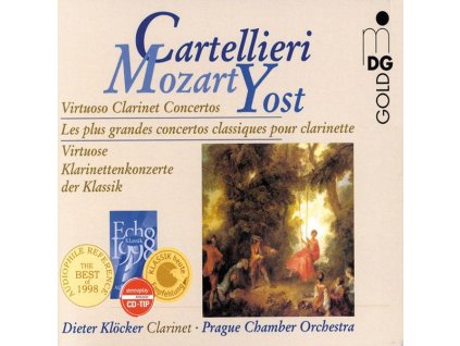 Dieter Klöcker - Virtuoso Clarinet Concertos (CD)