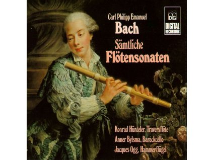 Carl Philipp Emanuel Bach (1714-1788) - Sämtliche Flötensonaten Wq.123-134 (CD)