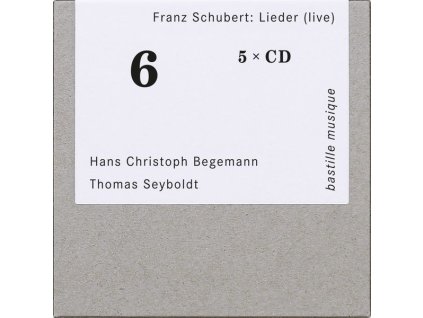 Franz Schubert (1797-1828) - Lieder (live) (CD)
