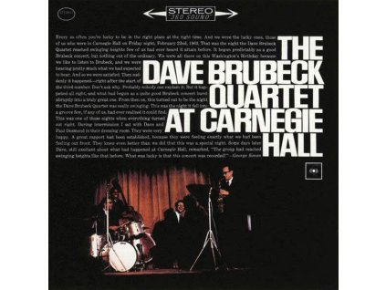 Dave Brubeck (1920-2012) - At Carnegie Hall 1963 (CD)