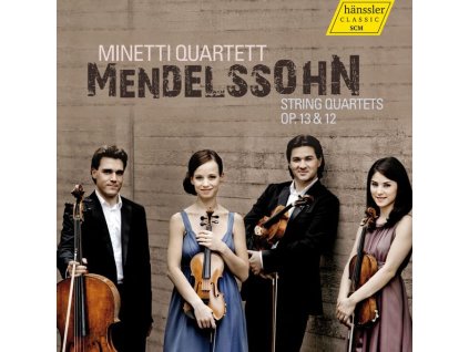 Felix Mendelssohn Bartholdy (1809-1847) - Streichquartette Nr.1 & 2 (opp.12 & 13) (CD)