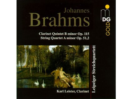 Johannes Brahms (1833-1897) - Klarinettenquintett op.115 (CD)