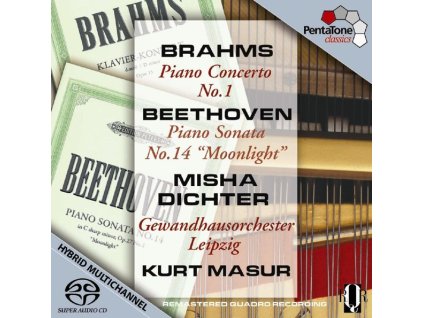 Johannes Brahms (1833-1897) - Klavierkonzert Nr.1 (SACD)