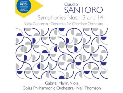 Claudio Santoro (1919-1989) - Symphonien Nr.13 & 14 (CD)