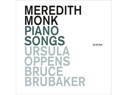 Meredith Monk - Piano Songs (CD)
