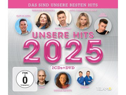 3916382 unsere hits 2025 cd