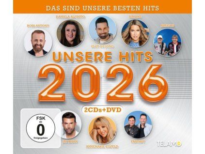 3916385 unsere hits 2026 cd