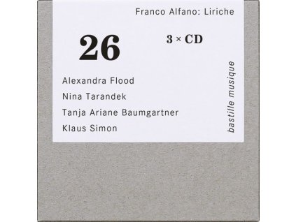 Franco Alfano (1875-1954) - Intregale delle Liriche (Sämtliche Klavierlieder) (CD)