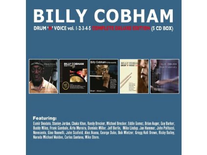 Billy Cobham - Drum'n'Voice Vol. 1-2-3-4-5 (Complete Deluxe Edition) (CD)