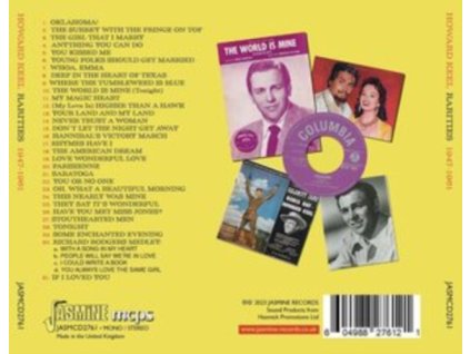 HOWARD KEEL - Rarities 1947-1961 (CD)