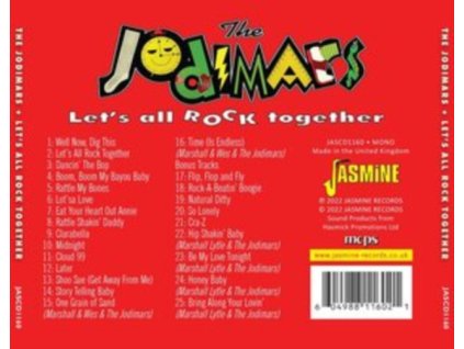JODIMARS - Lets All Rock Together (CD)