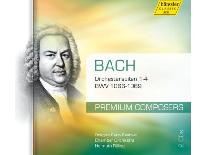 Johann Sebastian Bach (1685-1750) - Orchestersuiten Nr.1-4 (CD)