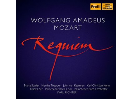 Wolfgang Amadeus Mozart (1756-1791) - Requiem KV 626 (CD)