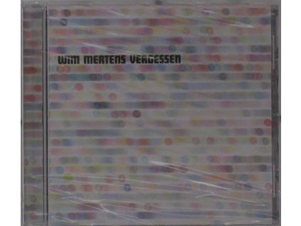 3922952 wim mertens vergessen cd