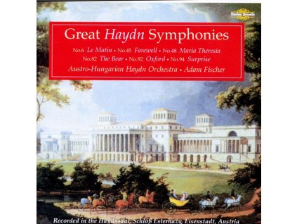 Joseph Haydn (1732-1809) - Symphonien Nr.6,45,48,82,92,94 (CD)