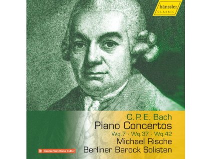 Carl Philipp Emanuel Bach (1714-1788) - Klavierkonzerte Wq.7,37,43 (CD)