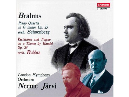 Johannes Brahms (1833-1897) - Klavierquartett op.25 (in der Bearbeitung von Schönberg) (CD)