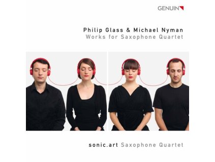 sonic.art Saxophonquartett  - Philip Glass & Michael Nyman (CD)